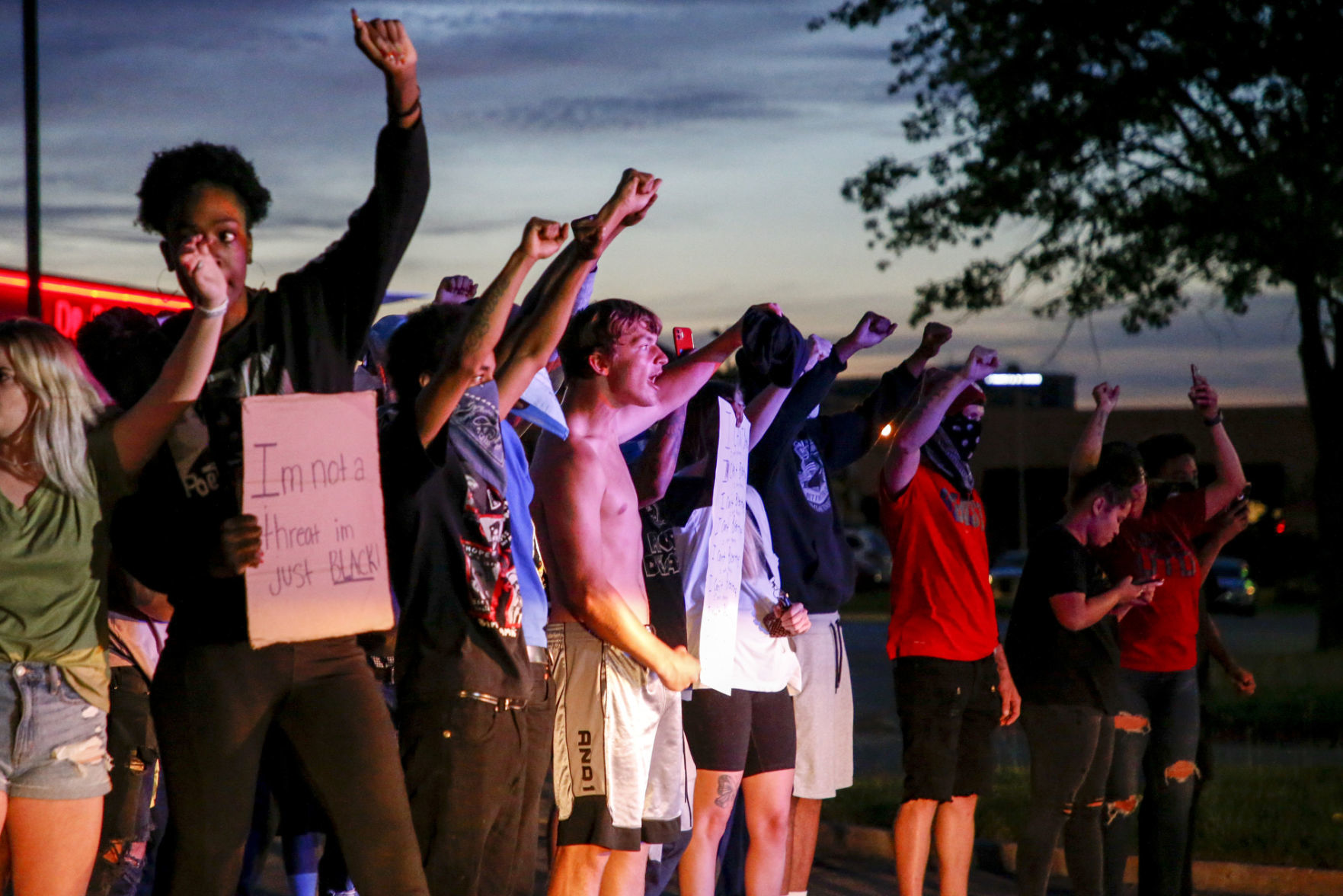 Woodland Hills Protest